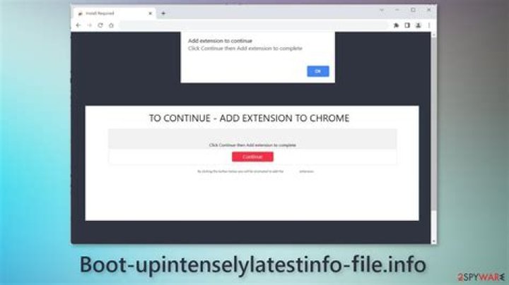 How to remove Boot-upintenselylatestinfo-file.info pop-ups? — Fix Guide