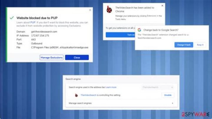 How to remove Thevideosearch.com pop-ups? — Fix Guide