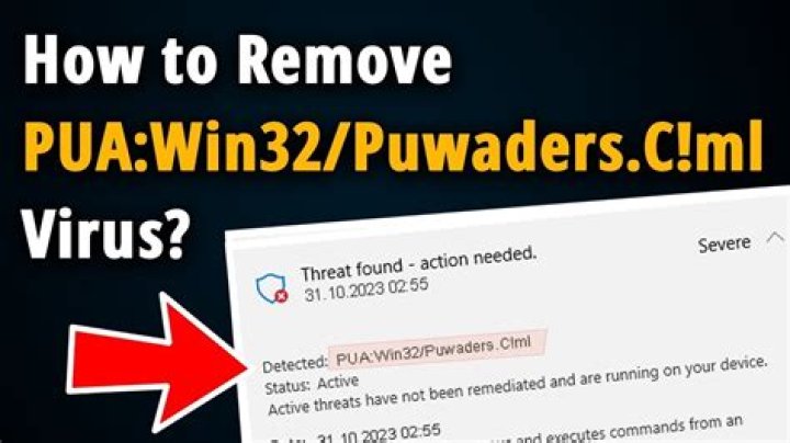 PUA:Win32/Puwaders.B!ml Removal. How to remove Puwaders Adware?