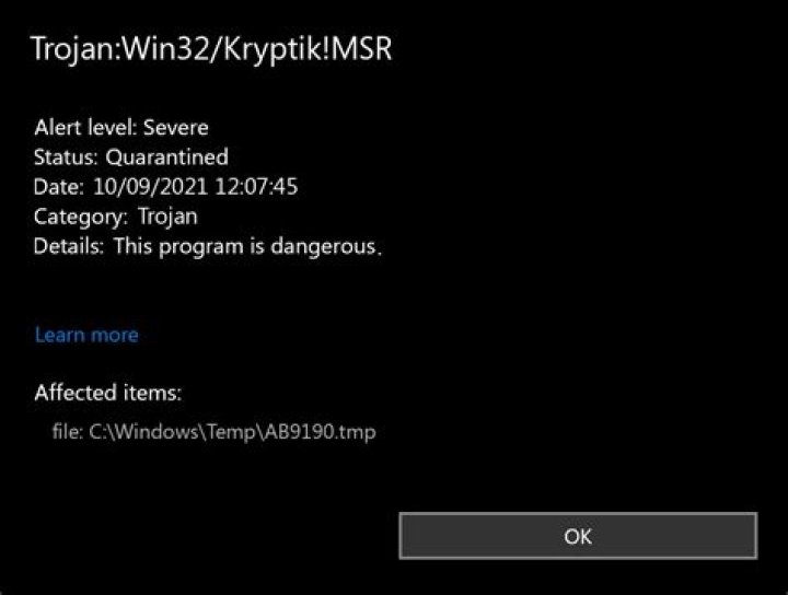 Win32/Kryptik.ESVQ